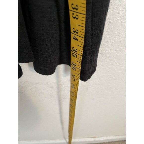 J Crew Womens Wrap Dress Size S Black Short Sleeve Minimalist Neutral Solid - Picture 9 of 10